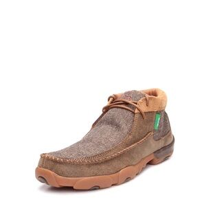 NWT- Twisted X Mens Driving Moc Chukka Shoes MDM0070-9.5